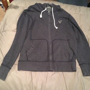 American eagle zip up hoodie